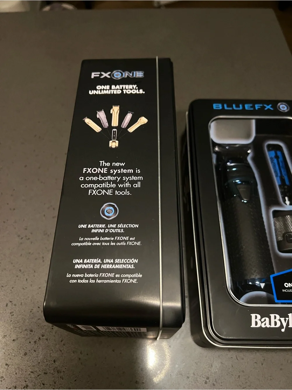 BaBylissPRO BlueFX One-Battery Trimmer (Set of 2) - Black